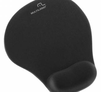 MOUSE PAD GEL C/APOIO MULTILASER AC021 PRETO