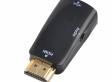 ADAPTADOR HDMI-M/VGA-F C/AUDIO 5+ CHIP SCE 075-0822