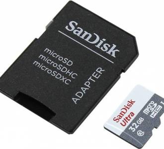 CARTAO MICRO SD  32 GB SANDISK CLASSE 10 SDSQUNR-032G-GN3MA