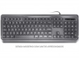 TECLADO USB MULTIMIDIA K-MEX KM-E728 PRETO KME728U0001CB0X