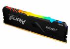 Memória Kingston Fury Beast RGB 8GB, DDR4, 3200MHz - KF432C16BBA/8
