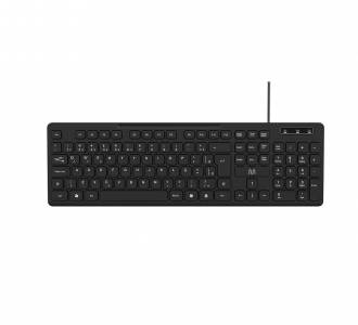 TECLADO USB MULTILASER CHOCOLATE TF400 TC144 PRETO