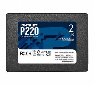 SSD 2TB PATRIOT SATA 6GB/S P210S2TB25 70.40