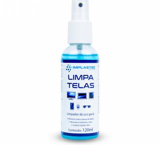 LIMPA TELAS IMPLASTEC 120ML PACL12020CX