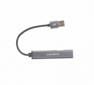 HUB 4 PORTAS USB 1P 3.0/1P 2.0/2P TIPO C C3TECH HU-330SI