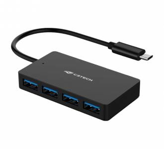 HUB 4 PORTAS USB-C 4P 3.0 C3TECH HU-C310BK