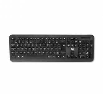 TECLADO S/FIO MULTILASER TS200 CONCAVO TC297 PRETO 5