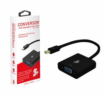 CONVERSOR DE VIDEO MINI DISPLAYPORT/VGA 15CM 5+ CHIP SCE 075-0825