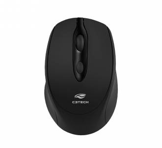 MOUSE S/FIO C3TECH 1600DPI RECARREGAVEL DUAL MODE M-BT30BK PRETO