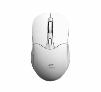 MOUSE S/FIO C3TECH 1600DPI RECARREGAVEL DUAL MODE M-BT60WH BRANCO