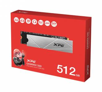 SSD M.2  512GB ADATA XPG GAMMIX S60 2280 NVME GEN4 AGAMMIXS60-512G-CS