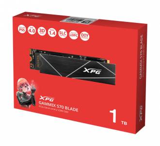 SSD M.2 1TB ADATA XPG GAMMIX S70 BLADE 2280 NVME GEN4 AGAMMIXS70B-1T-CS