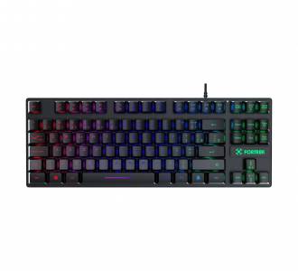 TECLADO USB GAMER MEMBRANA FORTREK FEARLESS 80 82998